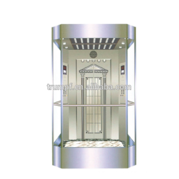 2016 new technology Observation glass elevator panoramic elevator